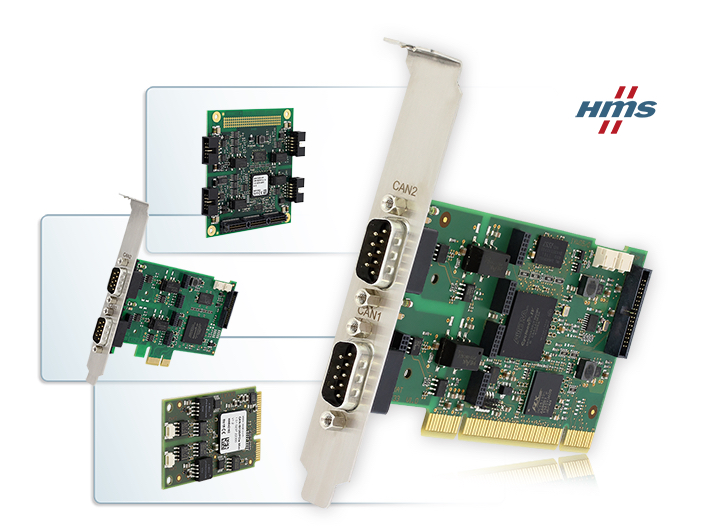 Interfaces de série IXXAT PC/CAN expandidas com novos cartões PCI